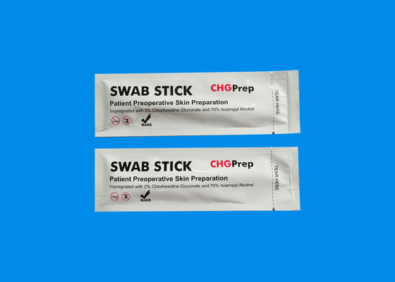 Chirurgiczne Chlorheksydyna Chlorheksydyna waciki doustne Stick Sterylne pianki Alkohol Prep Waciki Jednorazowe