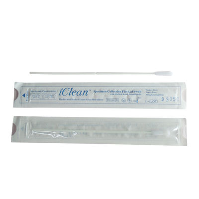 Sterylny, flokowany wymaz z nosa i gardła Iclean CM-FS915